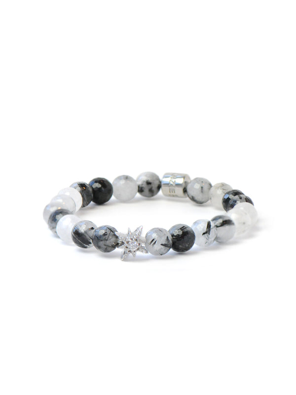 Bracelet Bohème Quartz Toumaliné Éclat d’Étoile