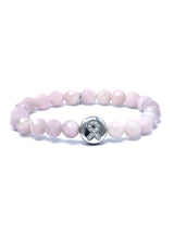 Bohème Rose Quartz Breast Cancer Awareness Ribbon Lifesaver™ Bracelet