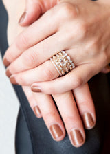 Bague Classique Facette Éternité