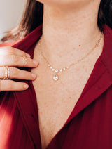 Mélia Pear Drop Necklace