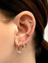 Anzie x Mel Soldera Clou d’Oreille Éventail Déco
