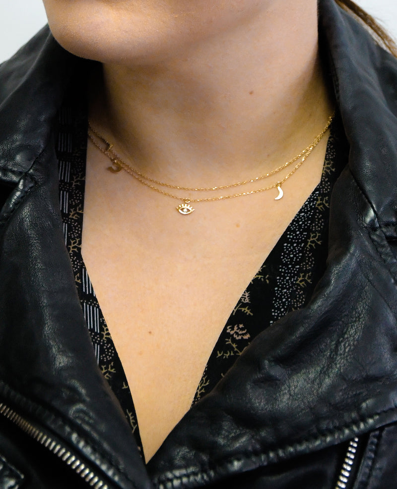 Anzie x Mel Soldera Mini Charm Necklace
