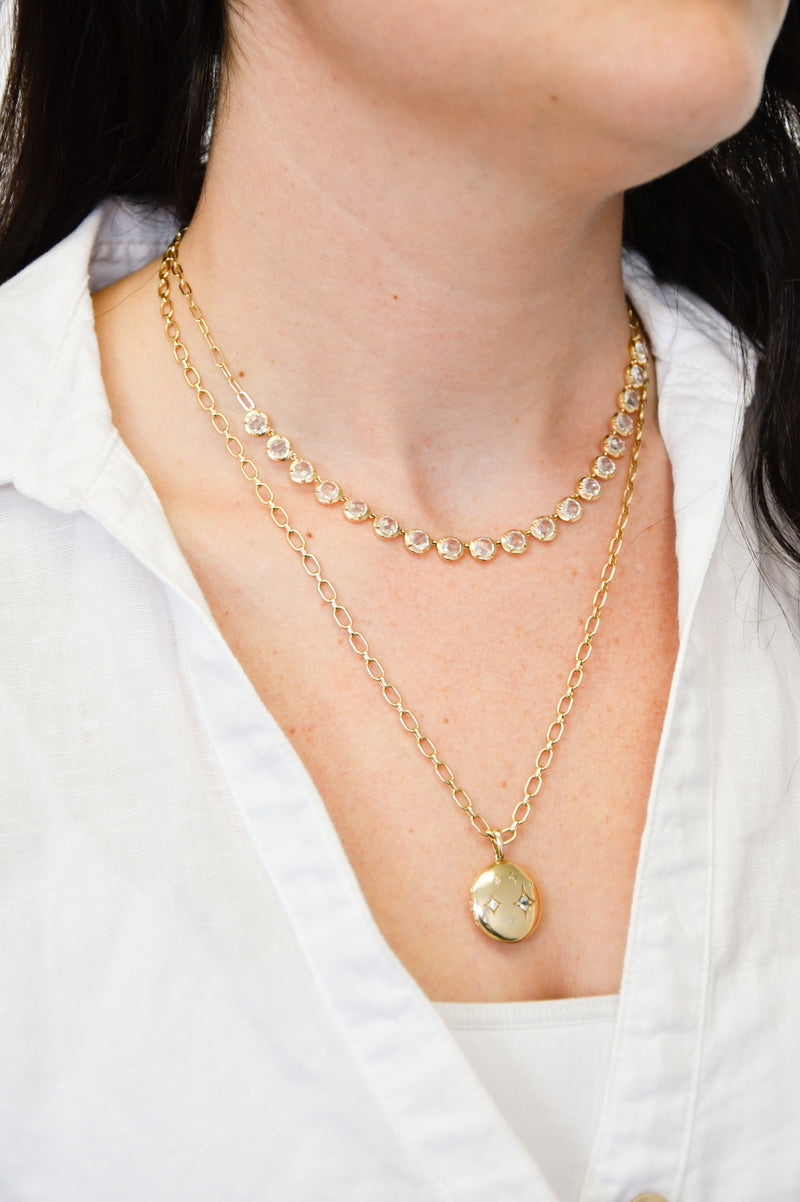 Mélia Kim Tennis Necklace