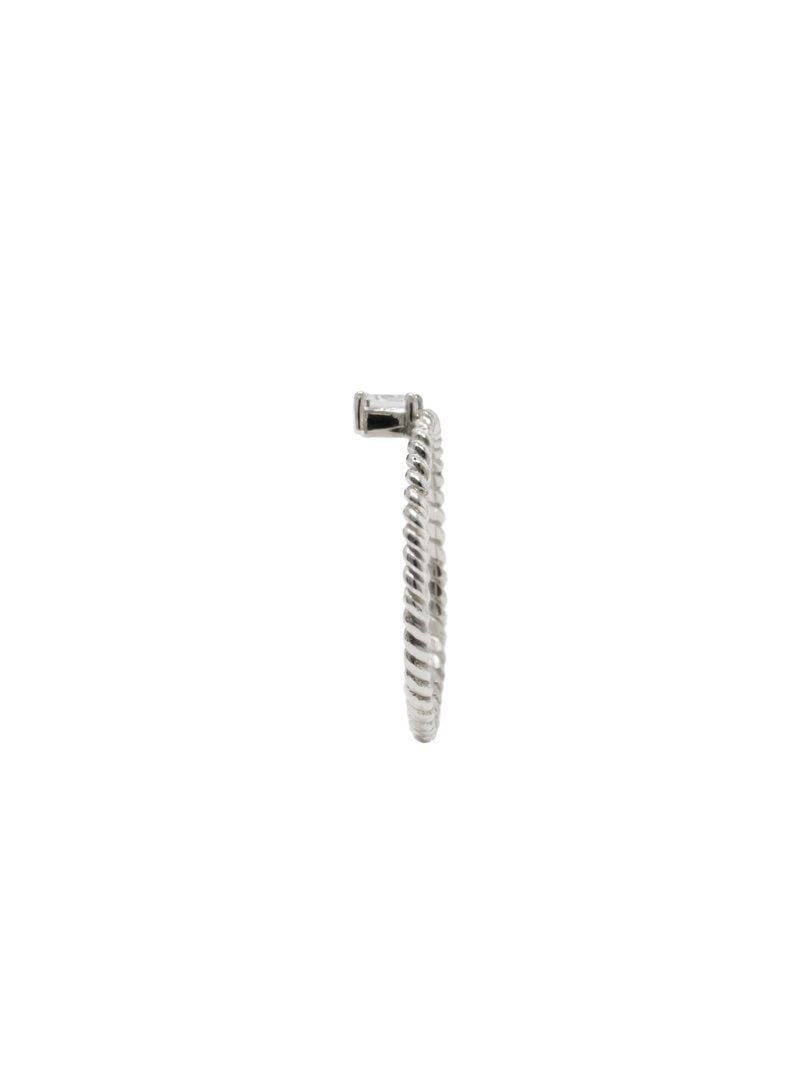 Jac + Jo Bague Cordon Baguette Strata Latérale