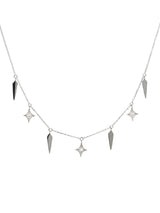 Jac + Jo Collier de Diamants Poignards Gothiques