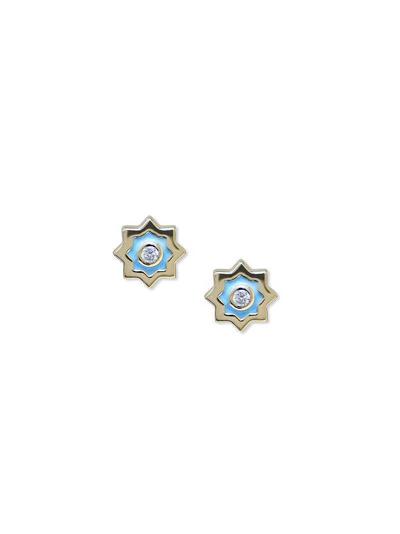 Jac+Jo Icon Enamel Marrakesh Studs