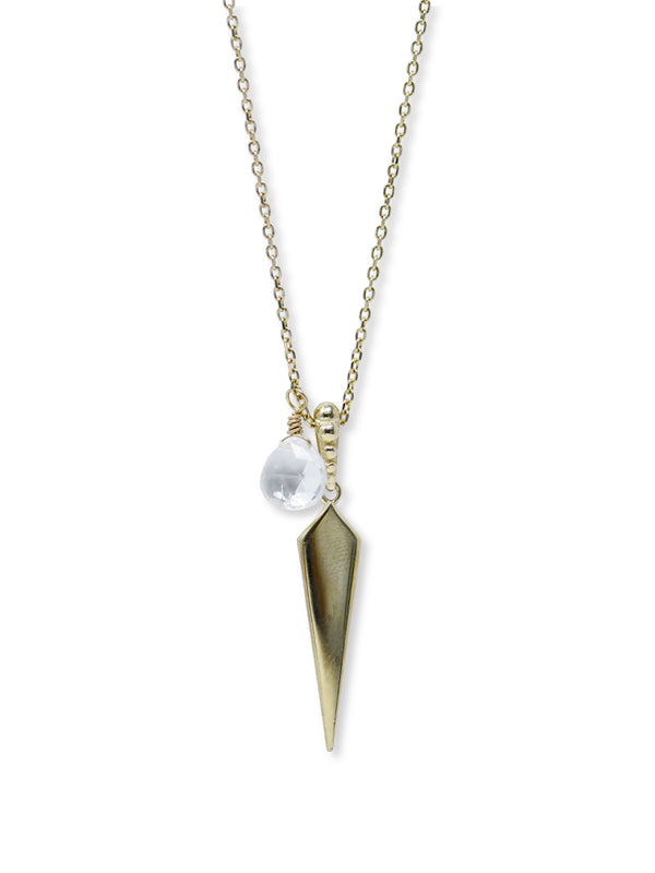 Jac + Jo Linear Pointed Pendant