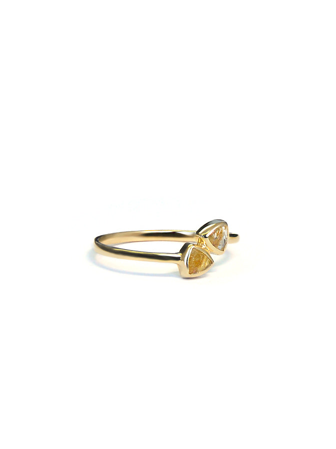Jac + Jo Bague Twist Flèche