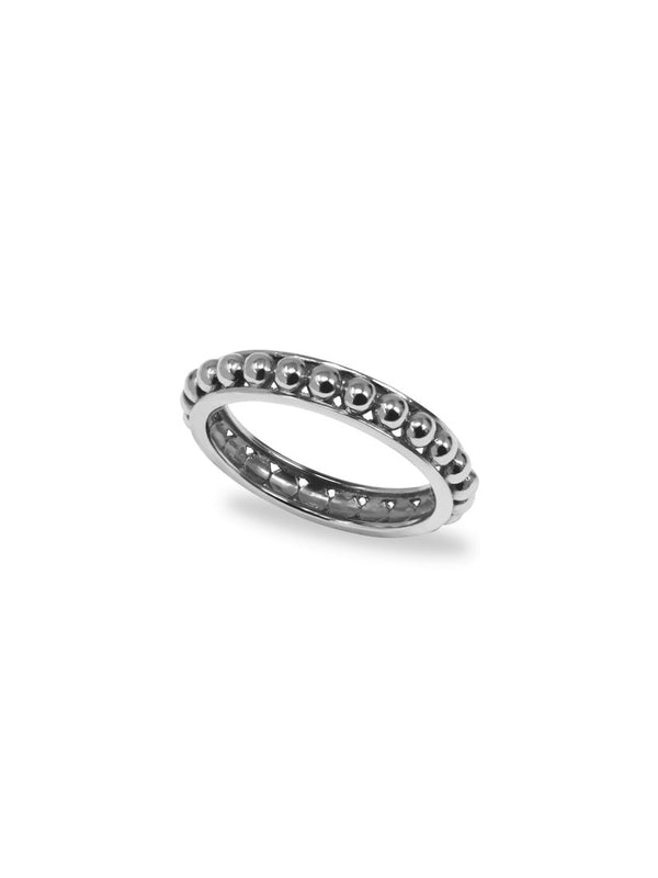 Jac+Jo Strata Dotted Band Ring