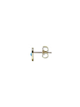 Clous d’Oreilles Cœur Turquoise Love Letter