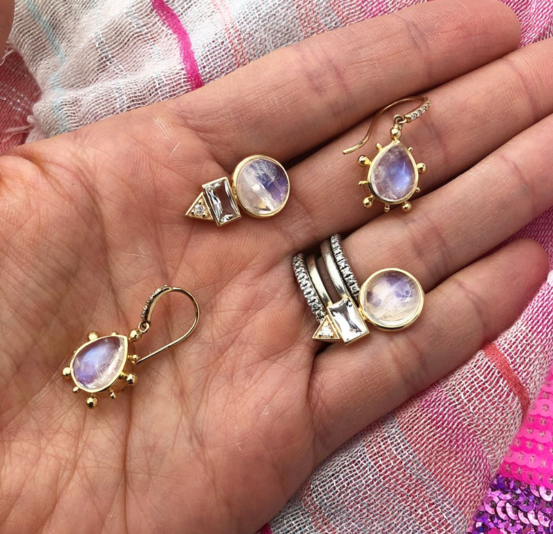 Cléo Spear Baguette Studs