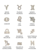 Love Letter Pavé Zodiac Necklace