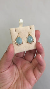 Boucles d’Oreilles Mini Tranche Marine Dew Drop