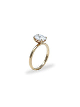 Bague de Fiançailles en Diamant Taille Coussin