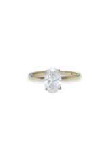 Bague de Fiançailles en Diamant Taille Coussin