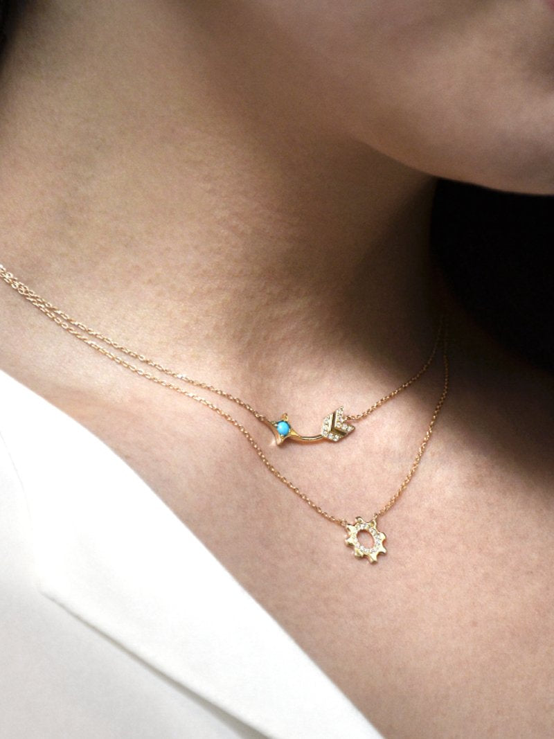 Collier Jac + Jo de Barres Fléchées