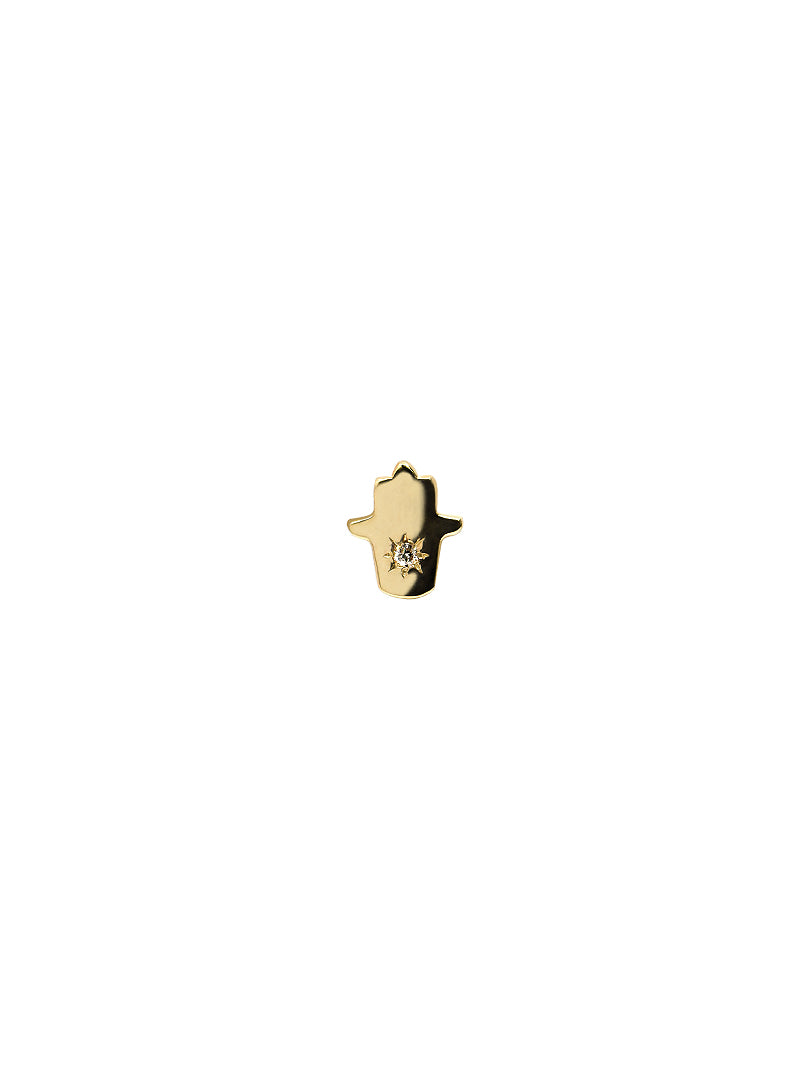 Jac + Jo Clous d’Oreilles Icône Hamsa