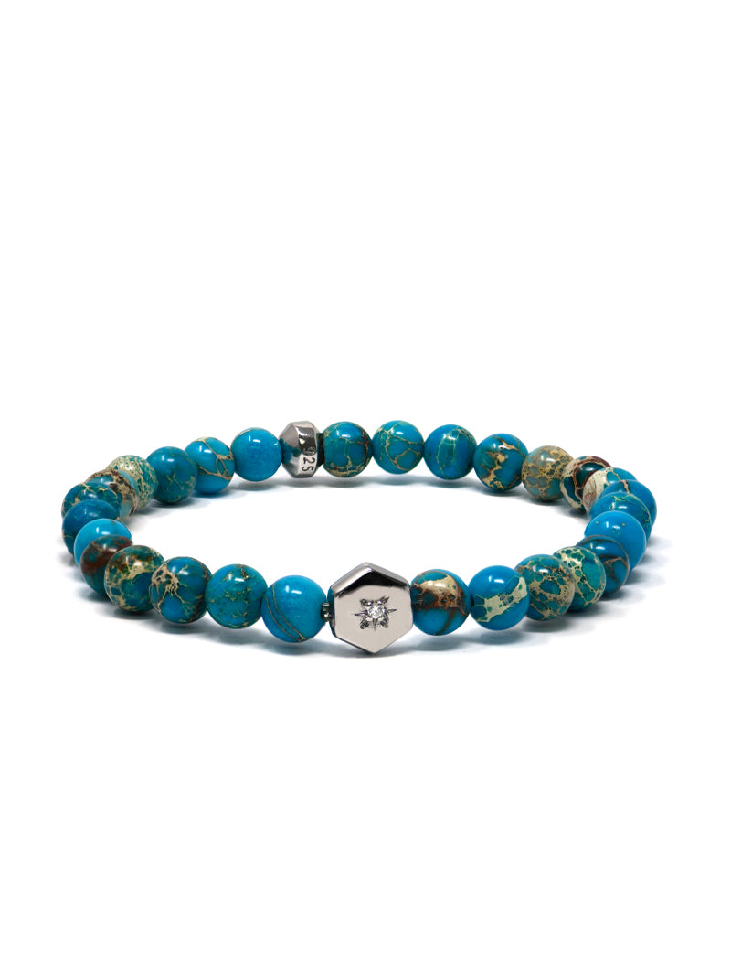Jac+Jo Soul Turquoise Jasper Bracelet