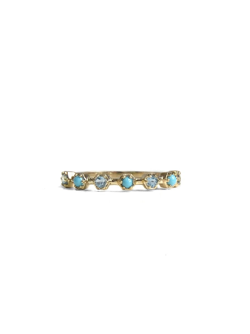 Jac+Jo Bolt Micro Half Eternity Ring