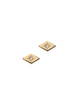 Jac+Jo Icon Vintage Star Rhombus Studs
