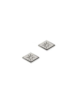 Jac + Jo Clous d’Oreilles Icône Étoile Vintage Losange