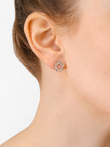 Jac+Jo Cog Mini Pavé Studs