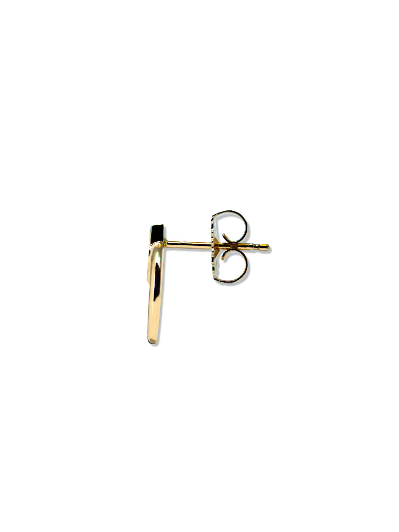Jac + Jo Clous d’Oreilles Cercle Ouvert de Diamants Gothiques