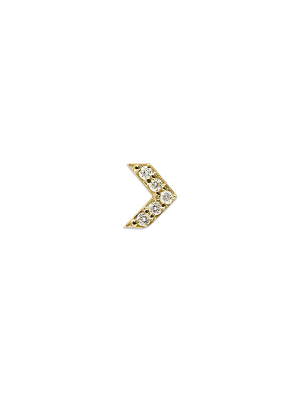 Jac+Jo Pavé Arrow Tail Studs