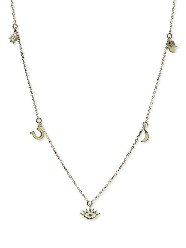 Anzie x Mel Soldera Mini Charm Necklace