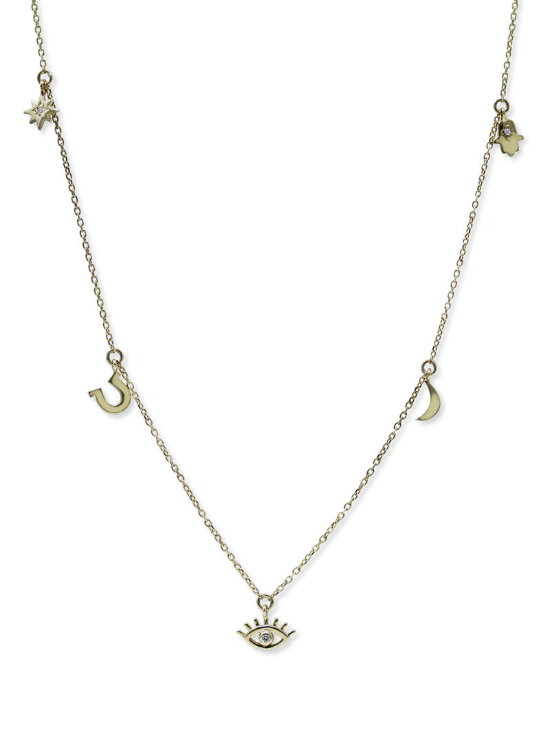 Anzie x Mel Soldera Collier Mini Breloque