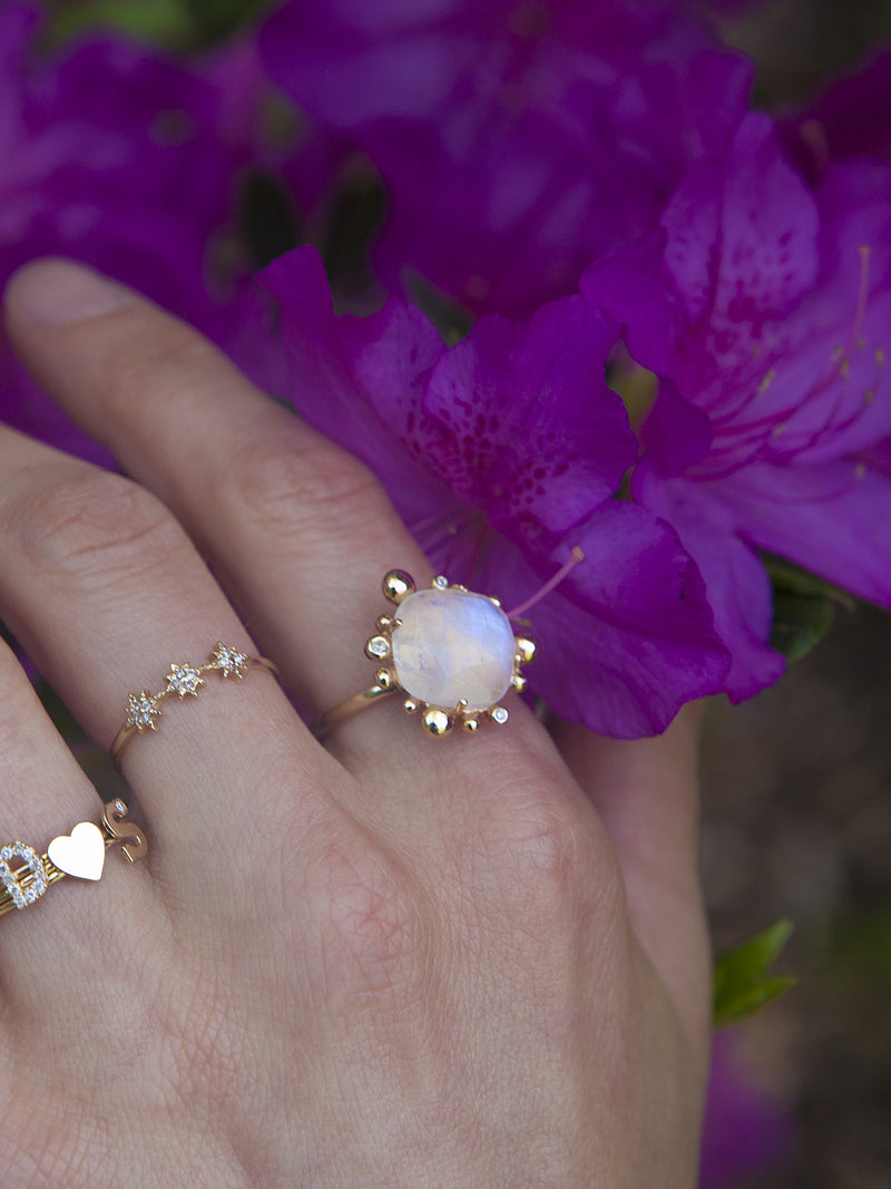 Bague Dew Drop Marine Slice