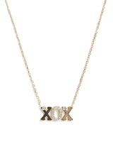 Collier XOX Lettre d'Amour Personnalisable
