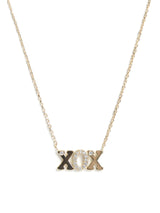 Customizable Love Letter XOX Necklace