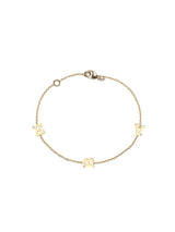 Love Letter Customizable Single Diamond Bracelet