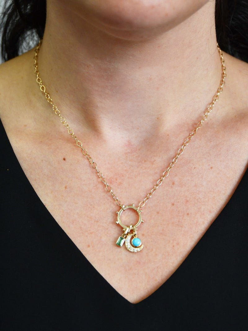 Capteur D'histoires Marines Avec Turquoise et Émeraude